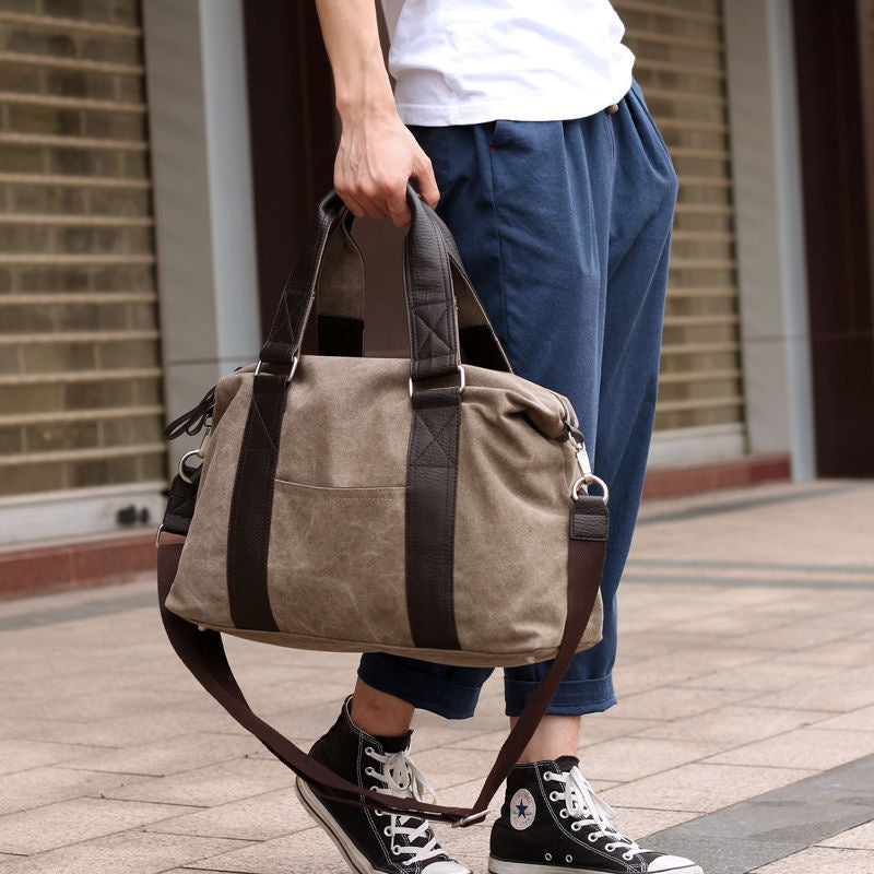 Retro Canvas Businesstasche für Herren