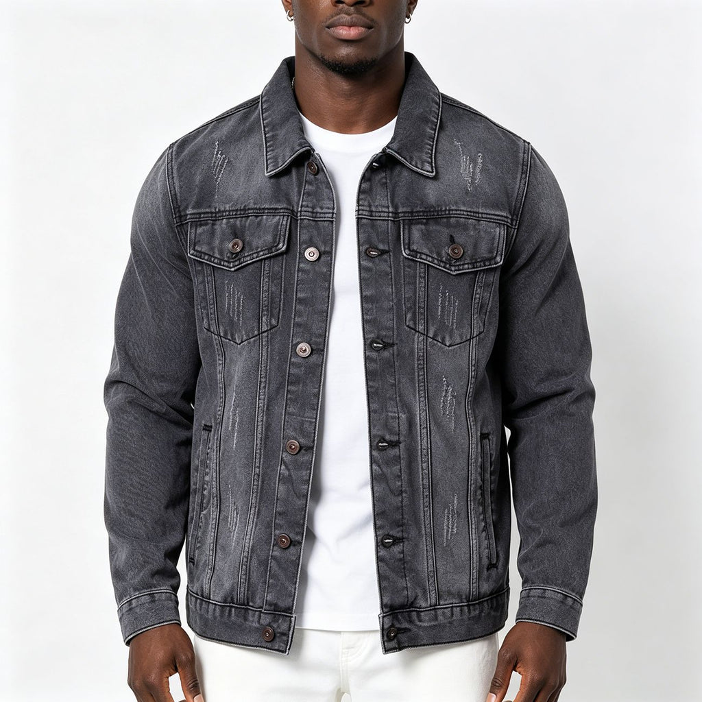 Einfache Denimjacke