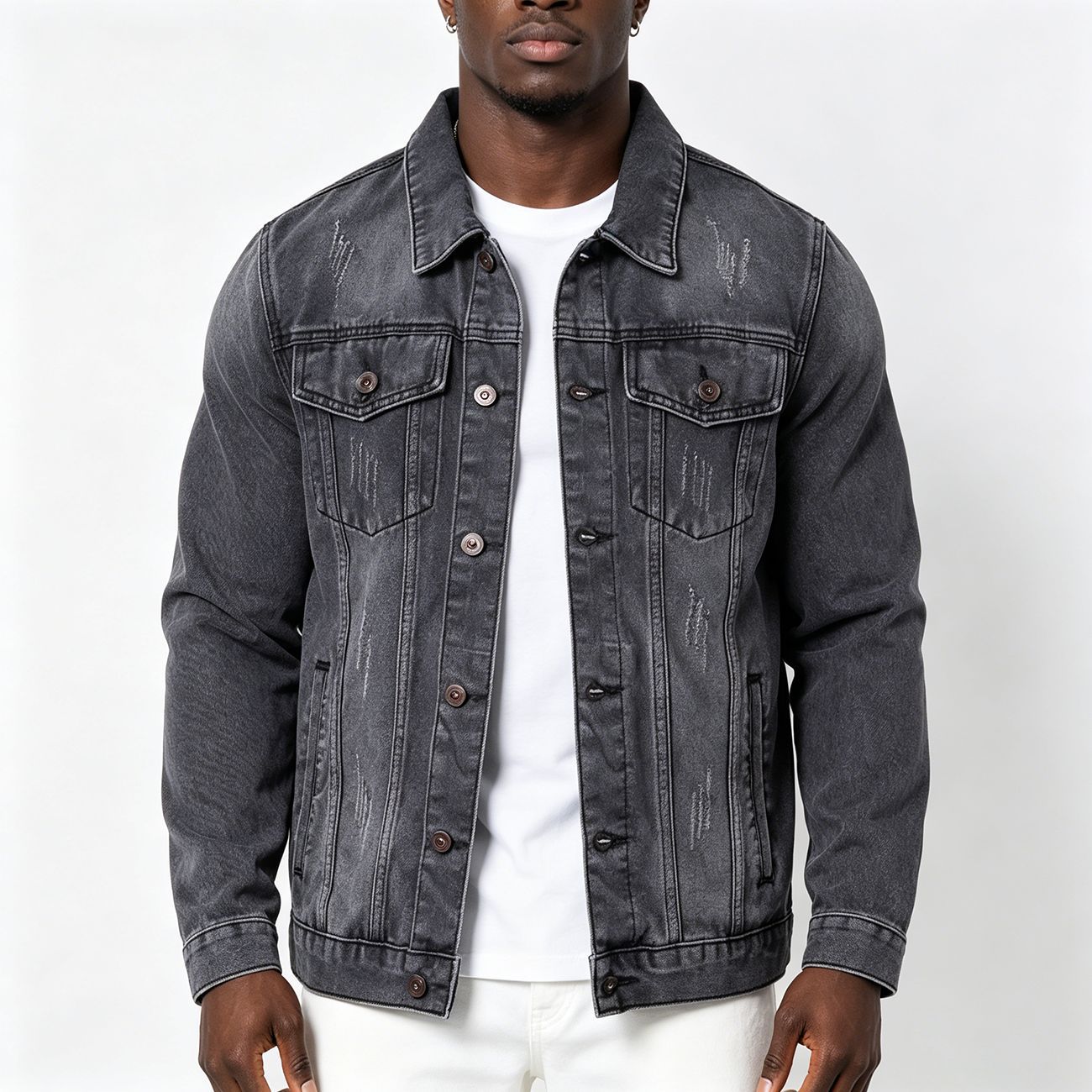 Einfache Denimjacke