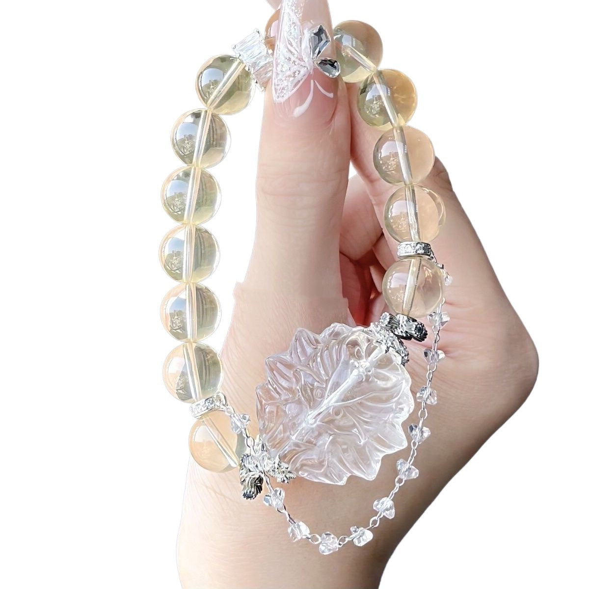 Citrin Armband mit Fuchs-Design – Bild 4 | LuxeStyle