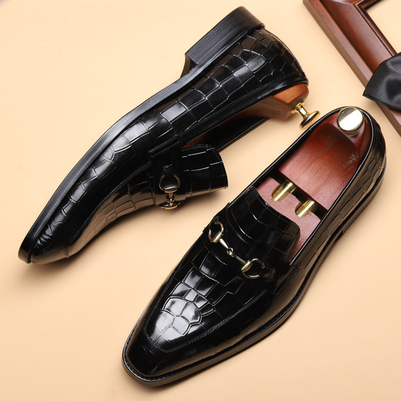 Business-Schuhe mit Metall-Detail
