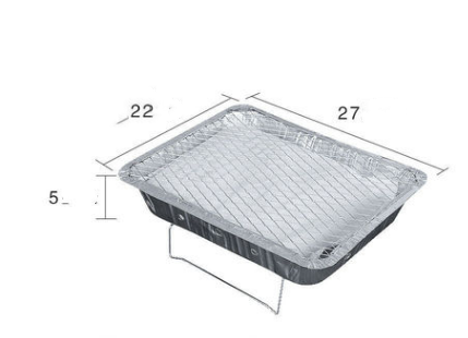 Portabler Mini-Barbecue-Grill mit Holzkohle – Bild 5 | LuxeStyle