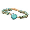 Chakra-Armband mit Herz-Natursteinen – Bild 1 | LuxeStyle
