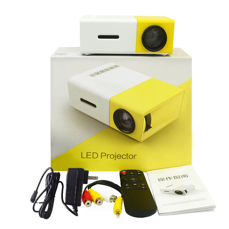 Mini HD LED Heimkino-Projektor YG300