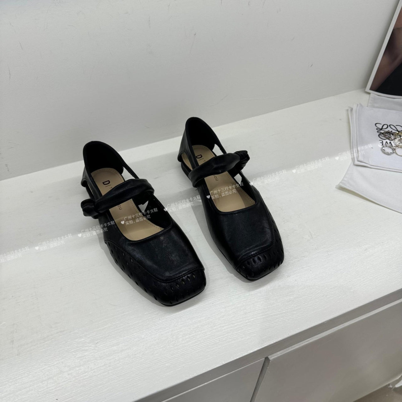 Elegante Mary Jane Sandalen mit eckiger Zehenpartie
