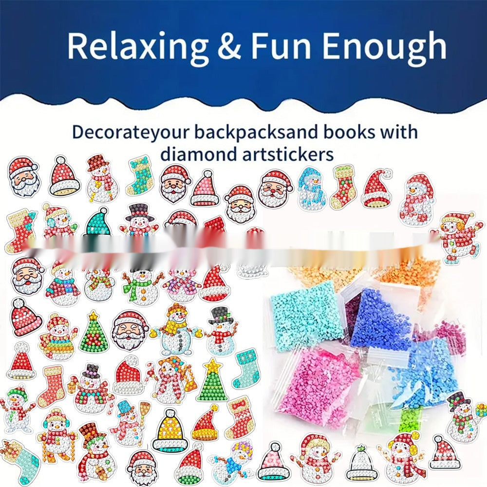 Weihnachts-Mosaiksticker-Set, 71 Teile · 71 Stück – Bild 4 | LuxeStyle