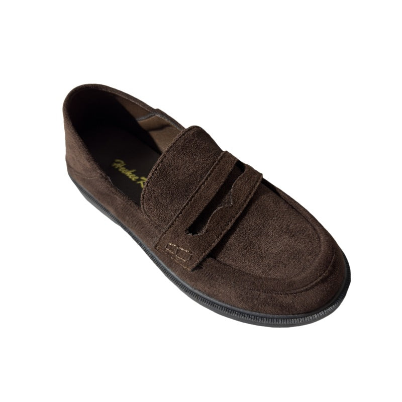 Leder Slip-On Schuhe