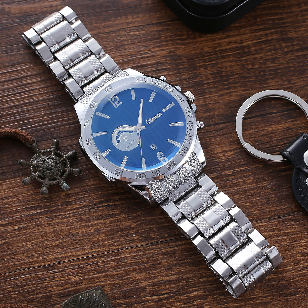 Business-Set mit Uhr und Accessoires – Bild 4 | LuxeStyle