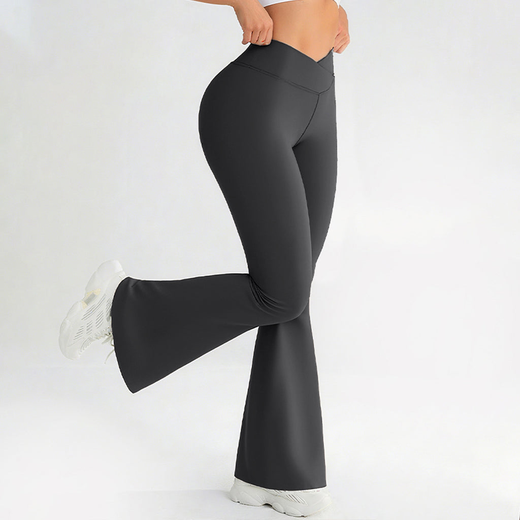 High-Waist Yoga Leggings mit Shaping-Effekt