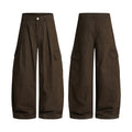 Weite Workwear-Hose mit vielen Taschen