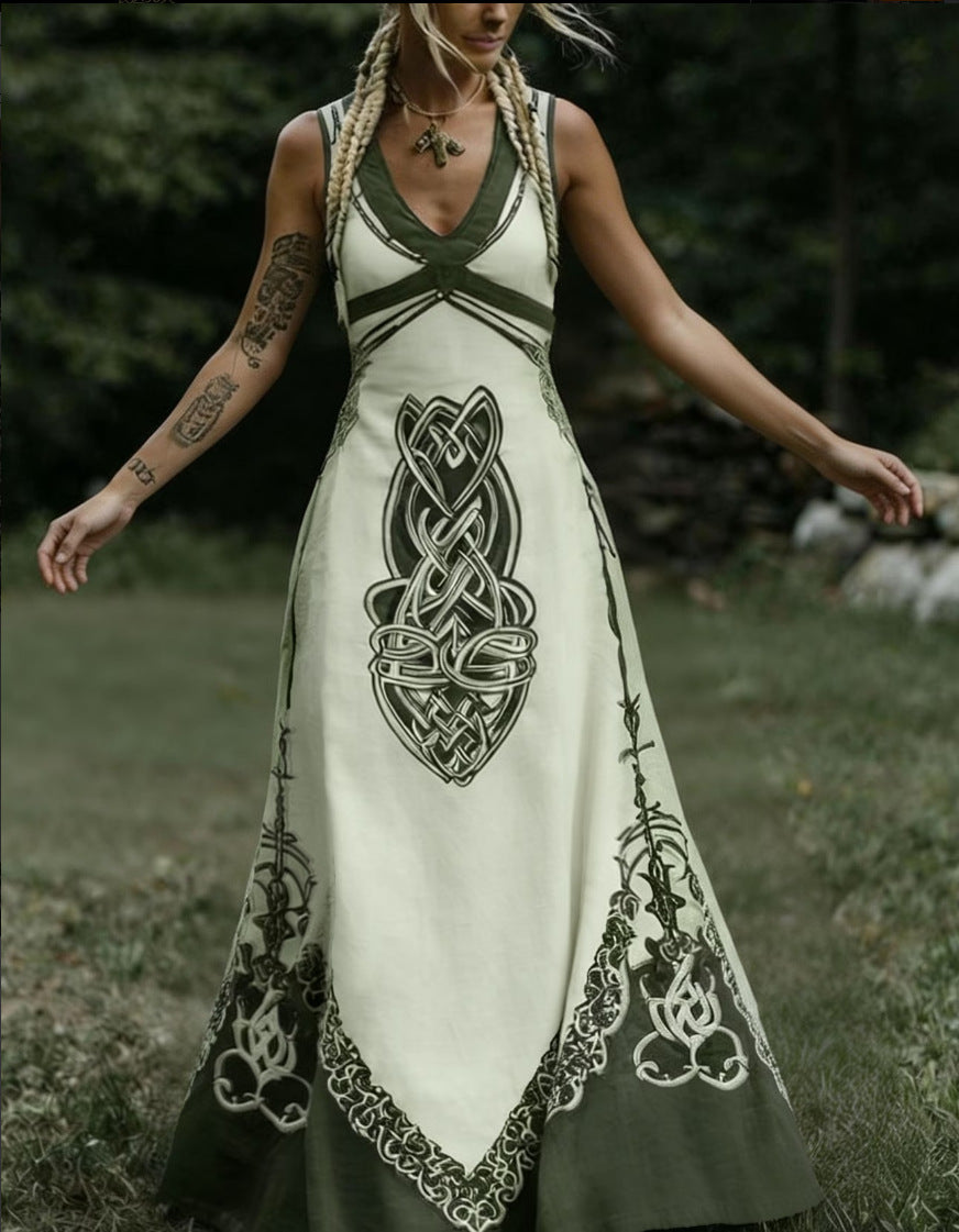 Halloween A-Linien-Kleid im Vintage-Stil – Bild 10 | LuxeStyle