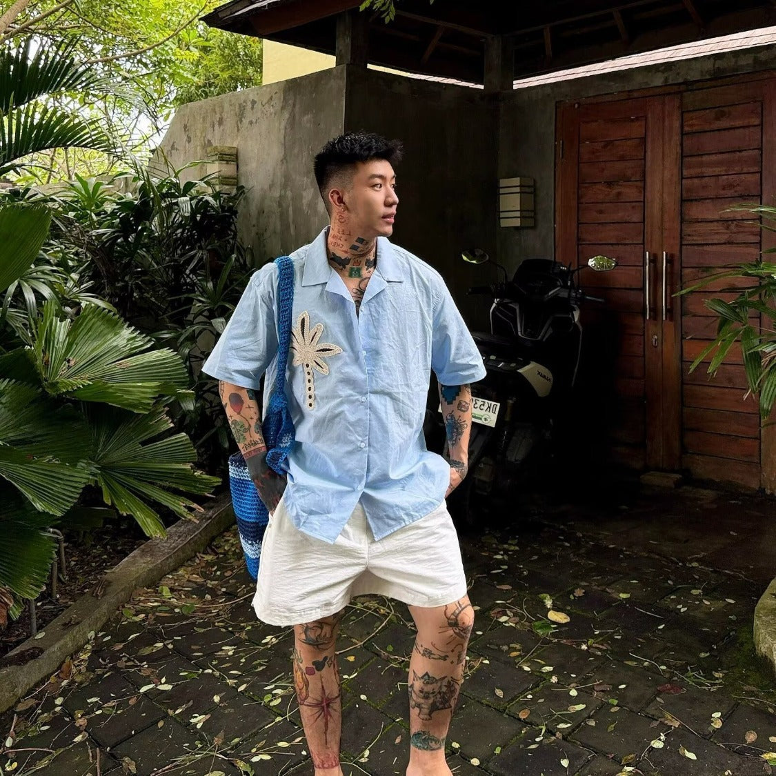 Retro Hawaiihemd mit Kubakragen für Herren – Bild 2 | LuxeStyle