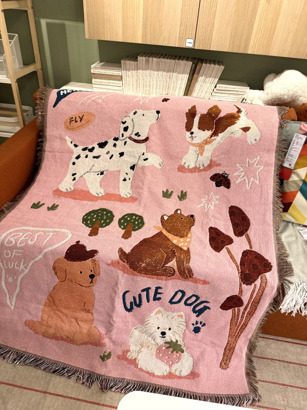 Puppy Sofa-Decke