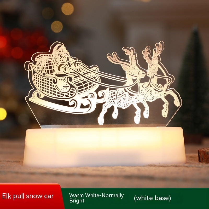 3D Weihnachtslampe