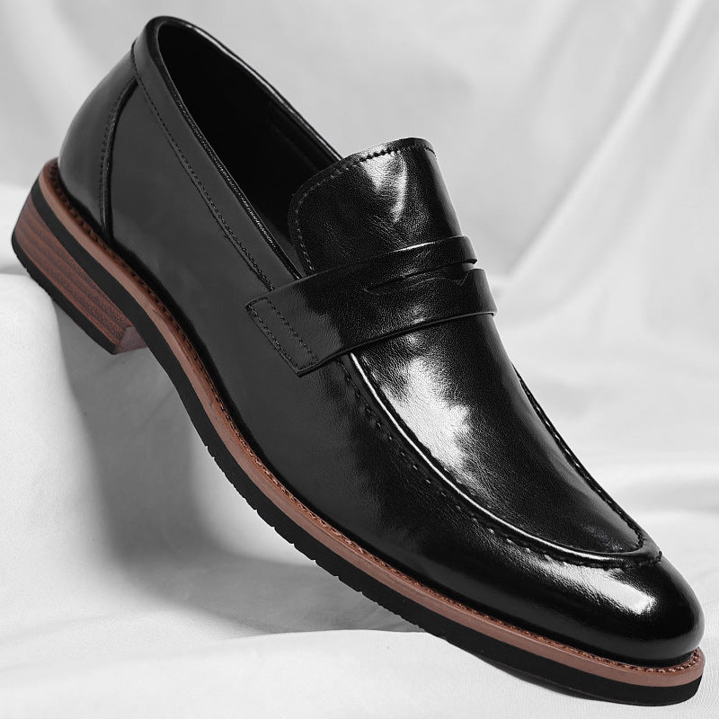 Business Oxford-Schuhe aus Leder