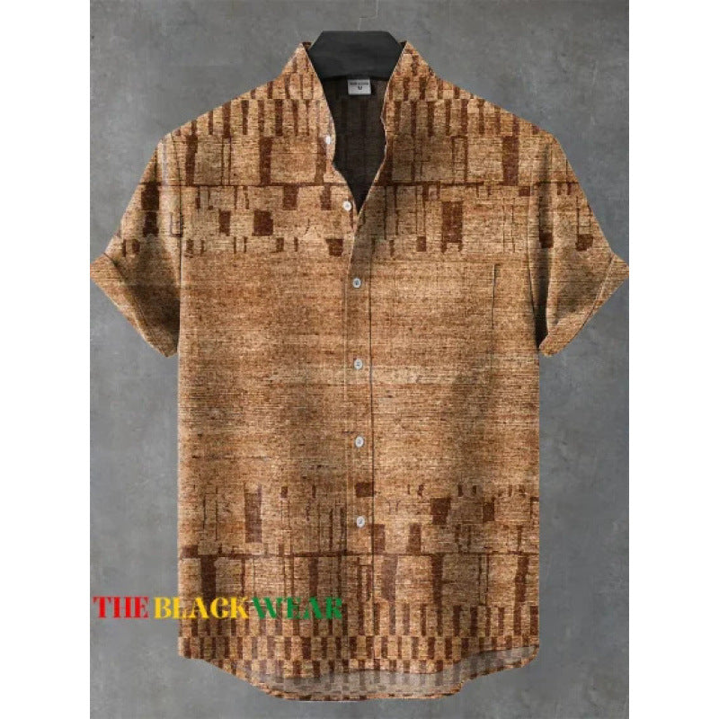 Herren Polo-Shirt Kurzarm Gestreift