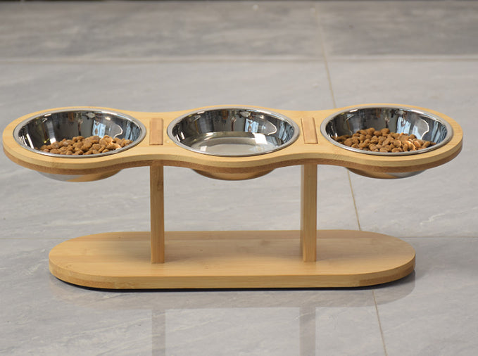 Fressnapf aus Holz für Haustiere – Bild 5 | LuxeStyle