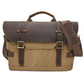 Canvas Schultertasche für Herren – wasserdicht | LuxeStyle