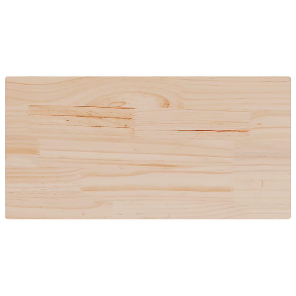 Tischplatten aus Massivholz, 2 Stk.