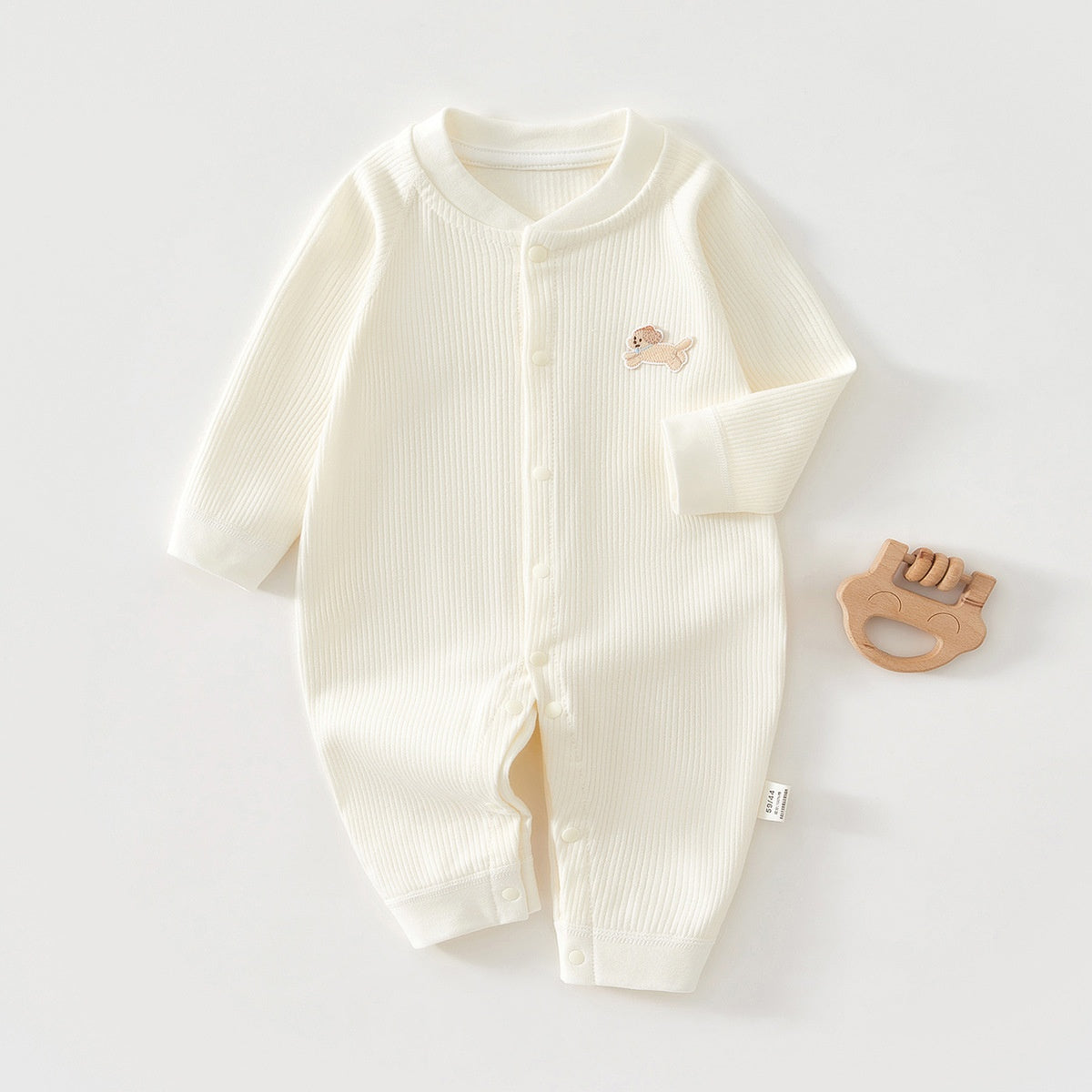 Baby Strampler aus gekämmter Baumwolle – Bild 7 | LuxeStyle