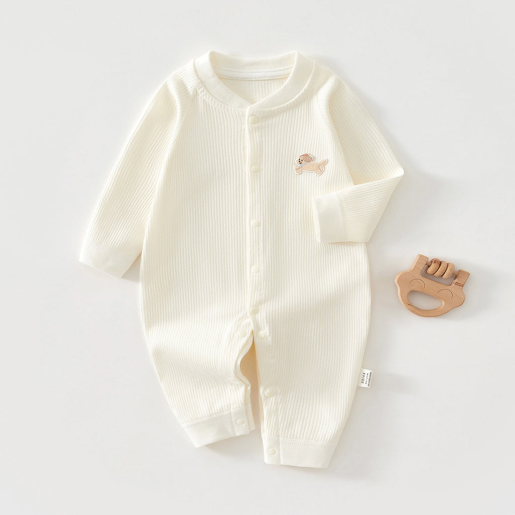 Baby Strampler aus gekämmter Baumwolle – Bild 10 | LuxeStyle