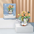 Blumenstrauss-Bausteine im Blumentopf | LuxeStyle