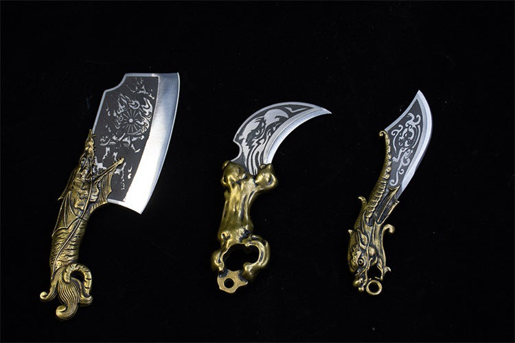 Outdoor-Messer-Set aus Edelstahl
