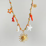 Farbe: Sonne Orange Seilkette