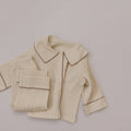 Baby Waffelstrick Cardigan Set – Bild 7 | LuxeStyle