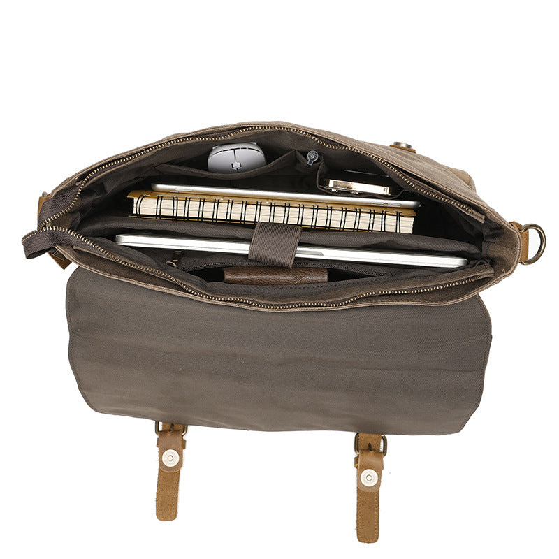 Retro Postmann Umhängetasche – Bild 8 | LuxeStyle