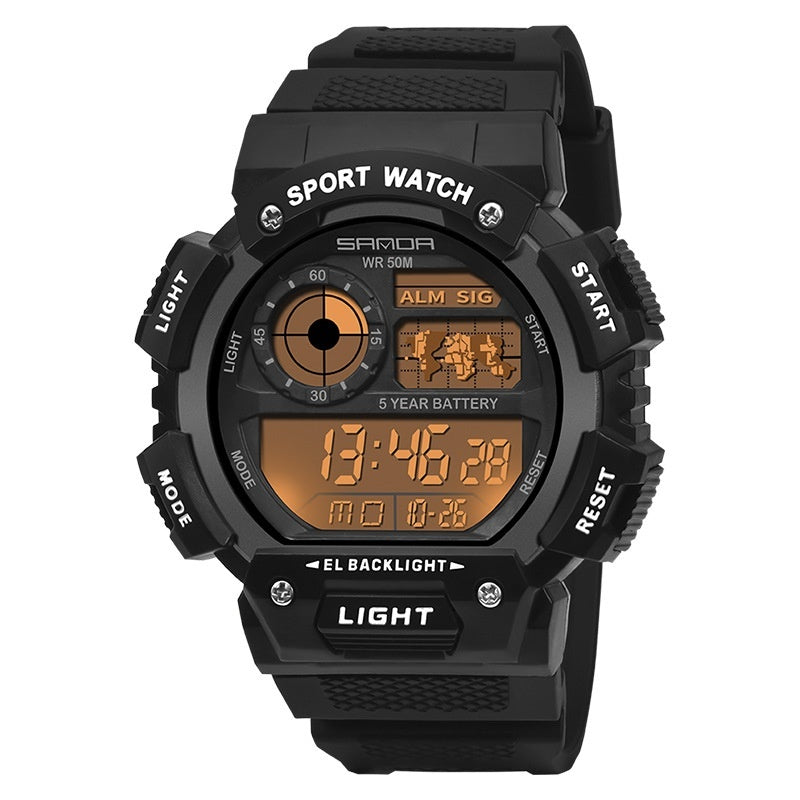 Multifunktionale digitale Sportuhr – Ansicht 3