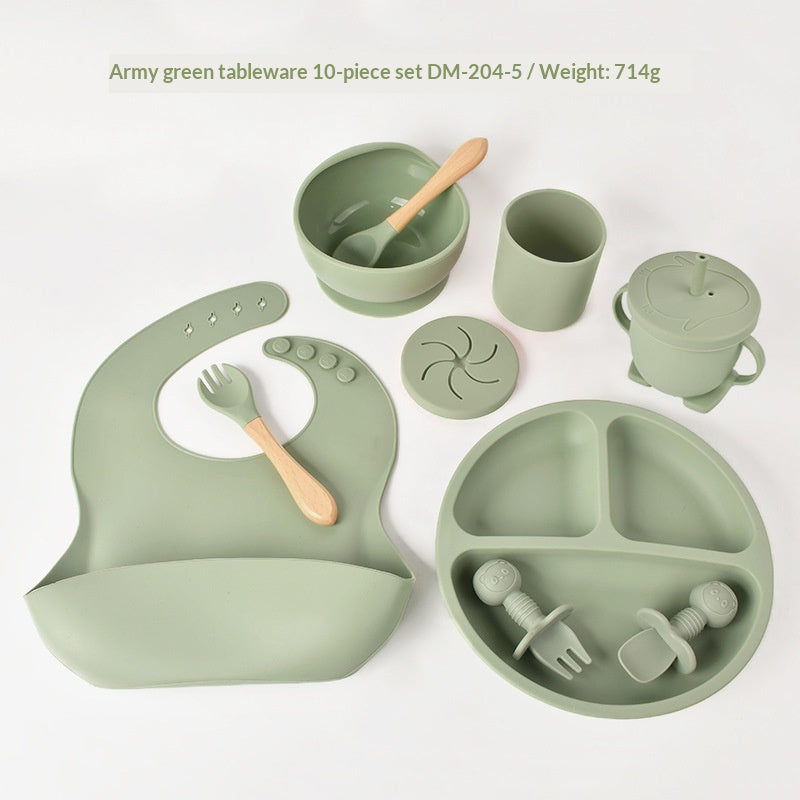 Silikon-Dinner-Set für Babys & Kleinkinder