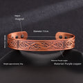 Magnetarmband aus rotem Kupfer – Bild 6 | LuxeStyle