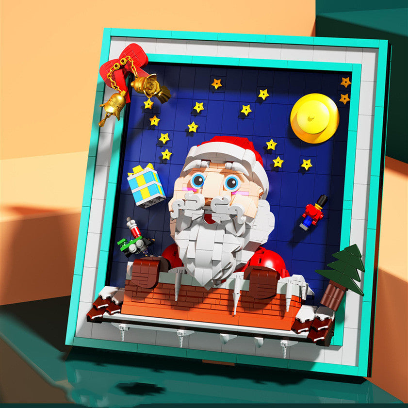 Weihnachts-Bilderrahmen Bausteine – Bild 4 | LuxeStyle