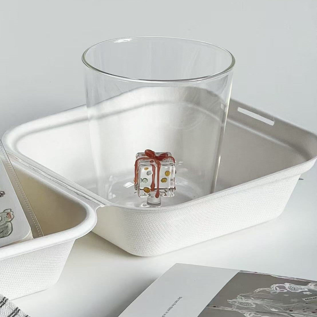 Hitzebeständiges Borosilikatglas mit Henkel – Bild 7 | LuxeStyle