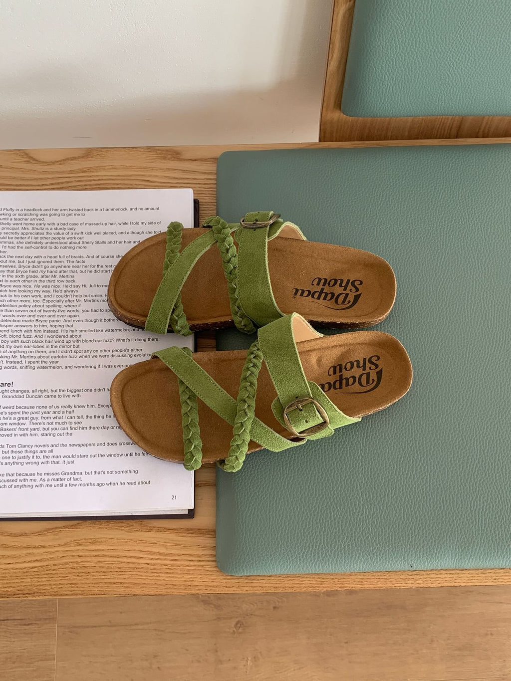 Retro Mori-Style Zehenfreie Outdoor-Slipper