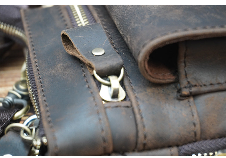 Handytasche aus Leder für die Hüfte – Bild 6 | LuxeStyle