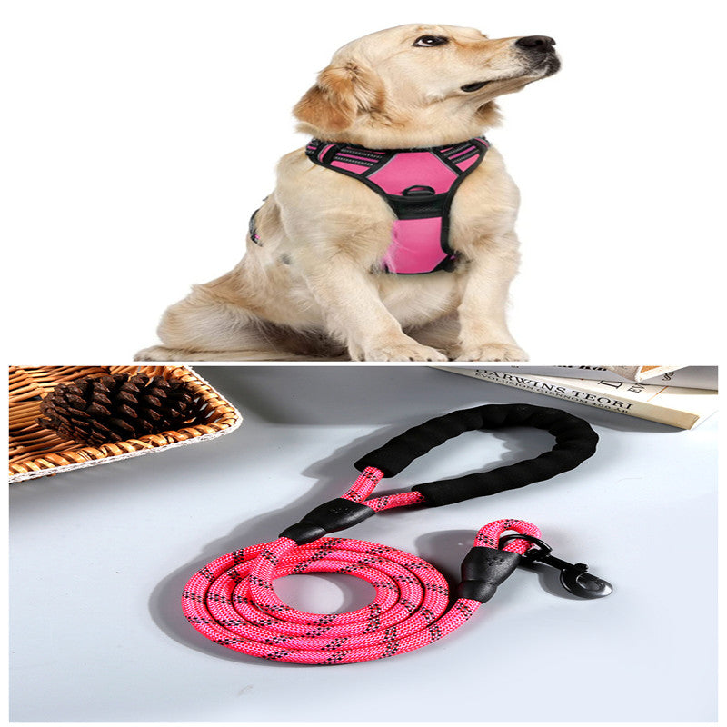 Hundegeschirr mit Leine für grosse Hunde – Bild 9 | LuxeStyle