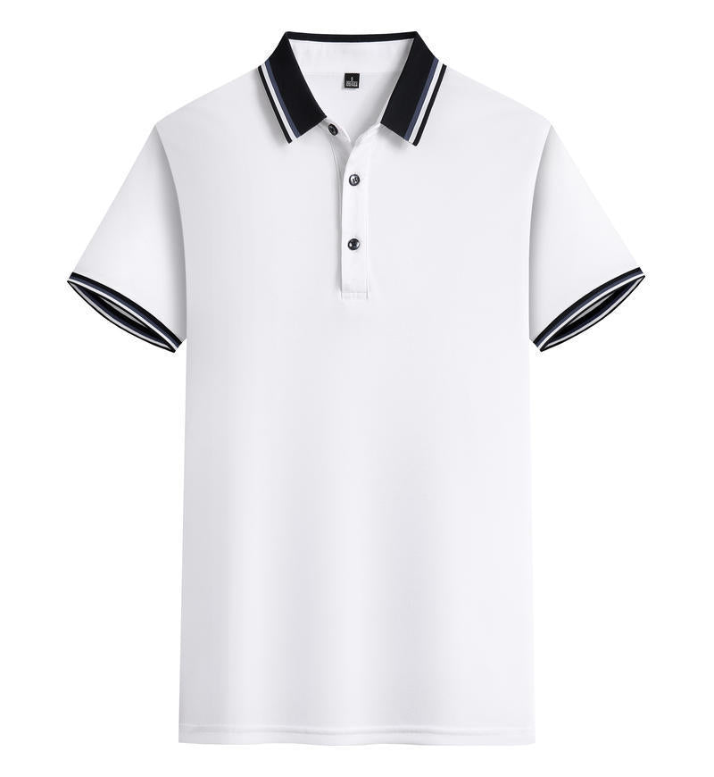 Kurzes Poloshirt für Herren – Bild 7 | LuxeStyle