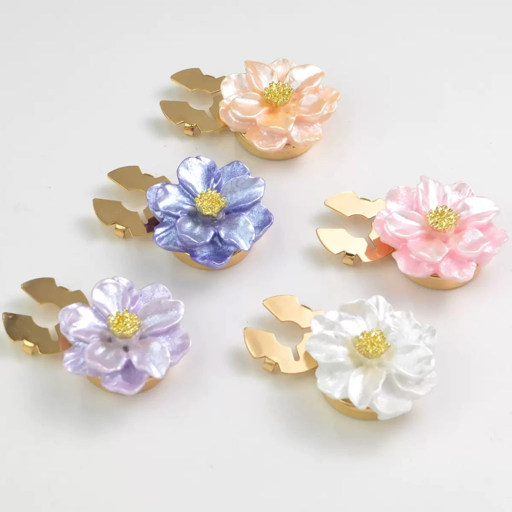 Florale Magnetbrosche