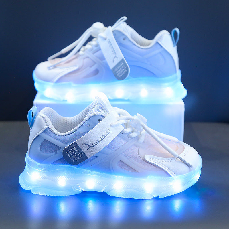 Leuchtende Kinder-Sneaker