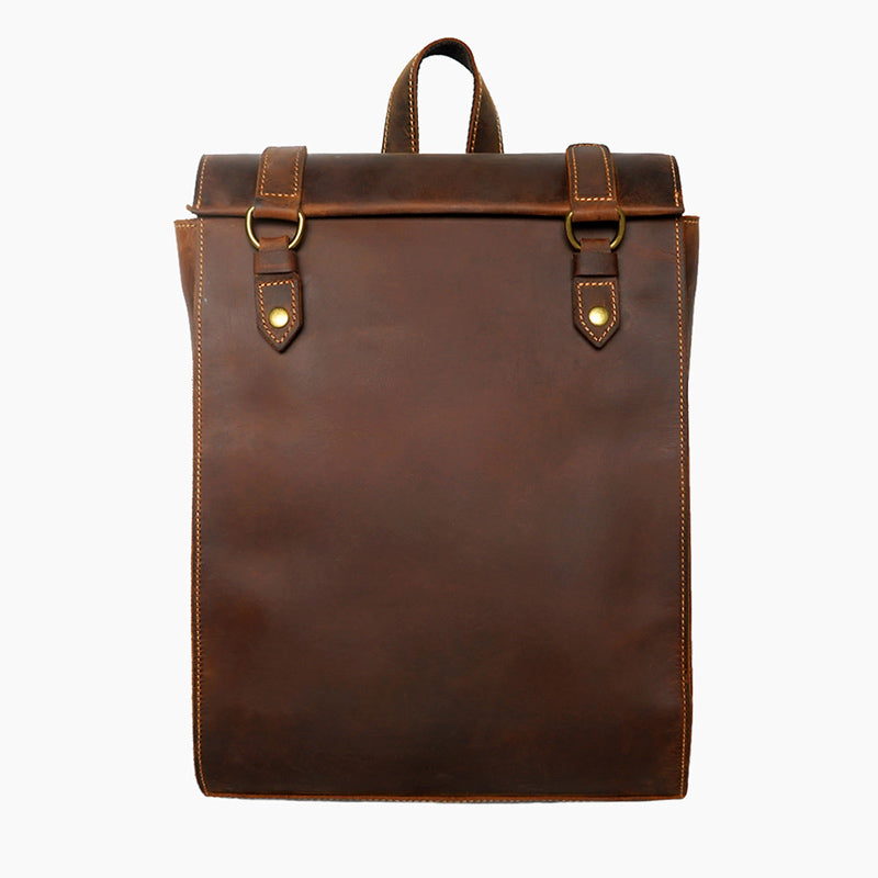 Vintage Rucksack aus Echtleder – Bild 4 | LuxeStyle
