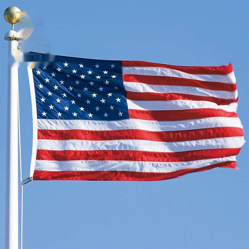 Bestickte US-Flagge aus Oxford-Stoff – Bild 4 | LuxeStyle