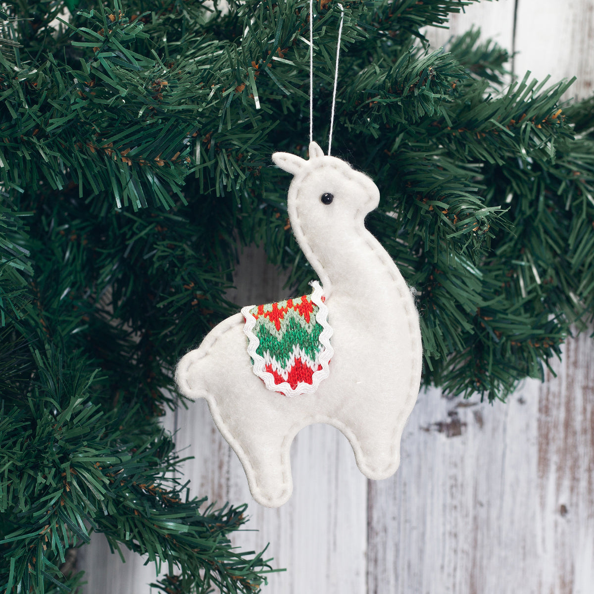 Weihnachtsbaum-Anhänger Alpaka-Set – Bild 3 | LuxeStyle