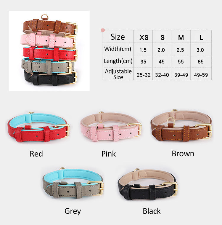 Hundehalsband Lychee-Muster, Anti-Strangulation – Bild 19 | LuxeStyle