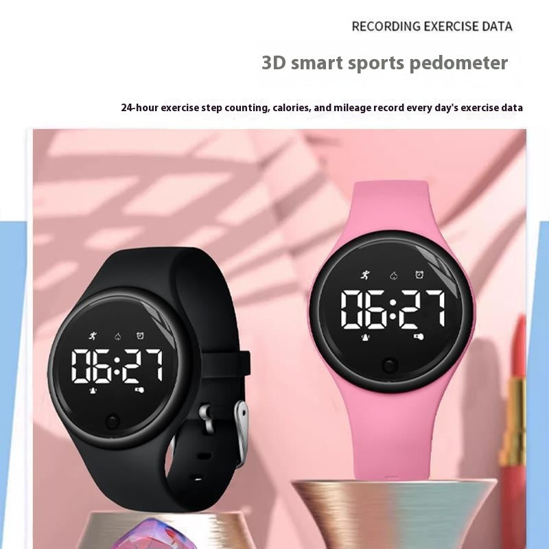Elektronische Armbanduhr mit Vibrationsalarm – Ansicht 6