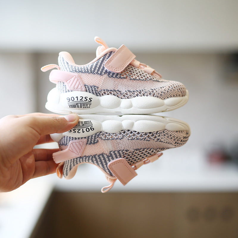 Hohle Flying Schuhe mit Klettverschluss für Mädchen – Bild 1 | LuxeStyle
