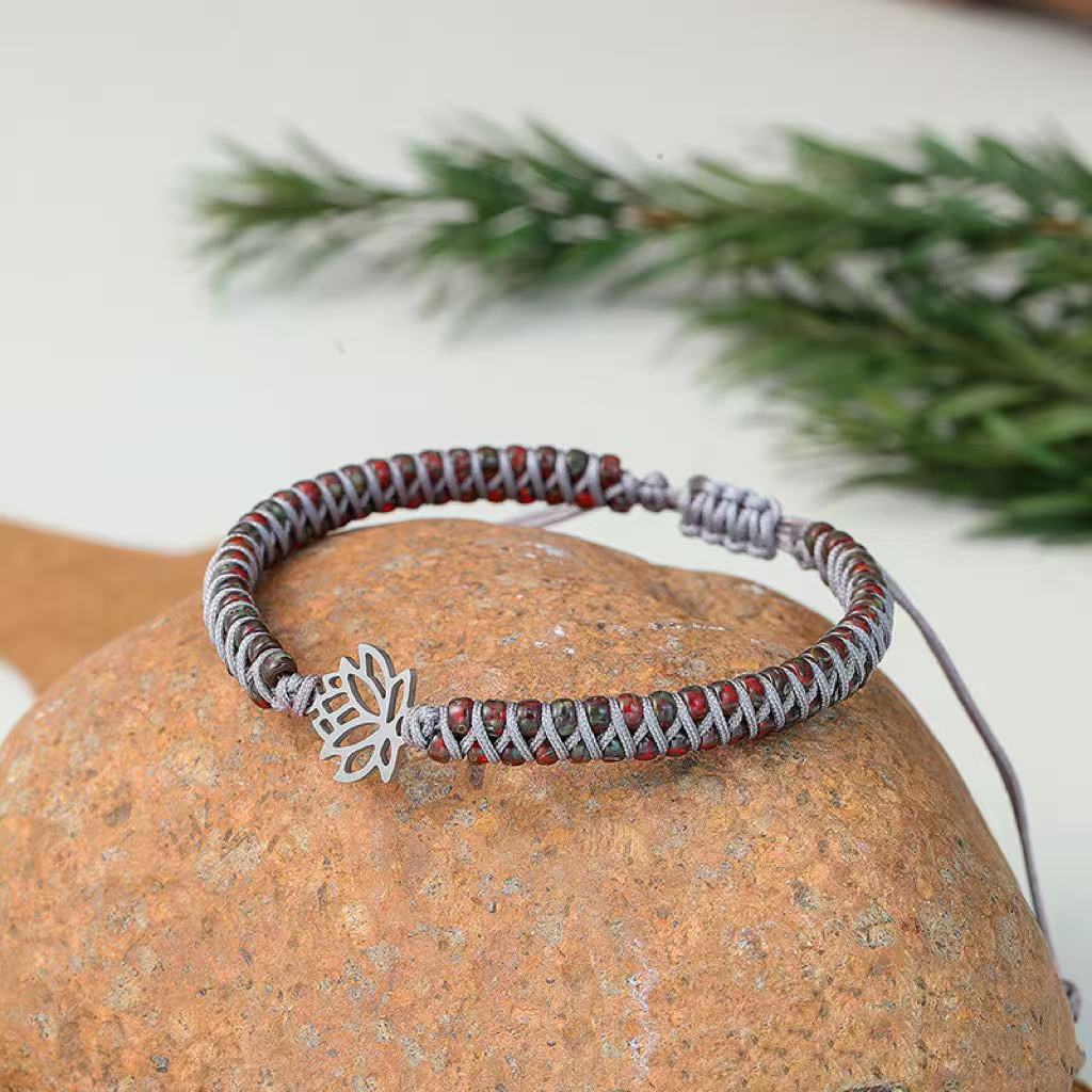Boho-Armband aus Reisperlen und Edelstahl – Bild 5 | LuxeStyle