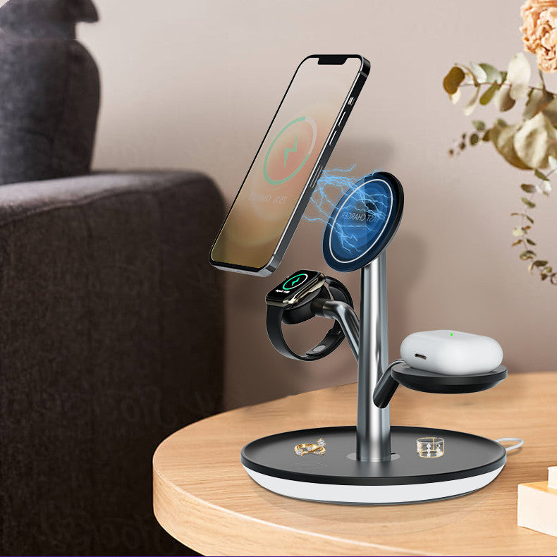Multifunktionales magnetisches 3-in-1 Wireless Ladegerät – Bild 5 | LuxeStyle
