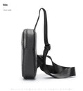 Lässige Leder-Brusttasche für Herren